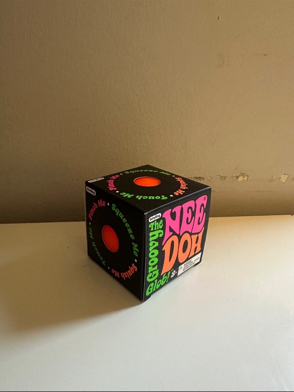 'AUTHENTIC Brand new ! Nee Doh' Squeeze Toy - Orange